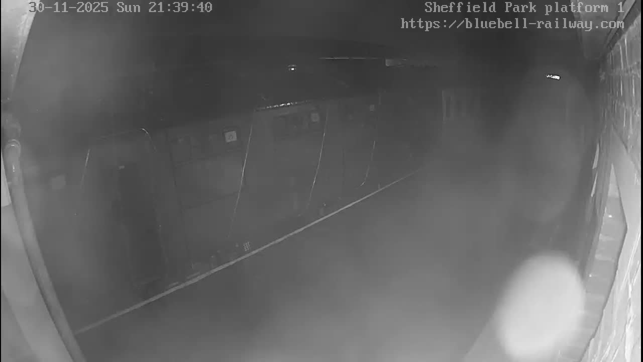 Platform 1 East Sheffield Green, Bluebell Railway, Sheffield Park Station  Live Cam - Uckfield, Wealden, East Sussex, South East, England, United Kingdom