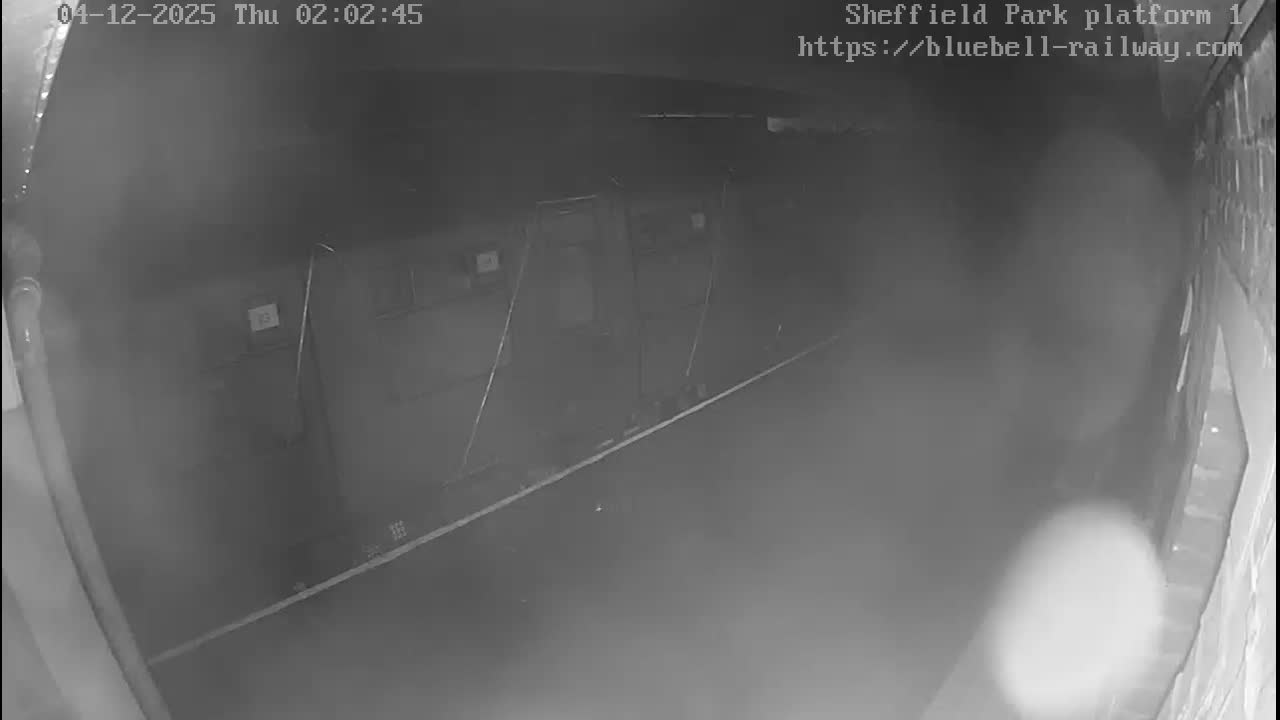 Platform 1 East Sheffield Green, Bluebell Railway, Sheffield Park Station  Live Cam - Uckfield, Wealden, East Sussex, South East, England, United Kingdom