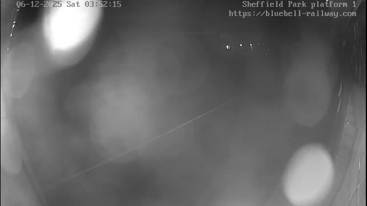 Platform 1 East Sheffield Green, Bluebell Railway, Sheffield Park Station  Live Cam - Uckfield, Wealden, East Sussex, South East, England, United Kingdom