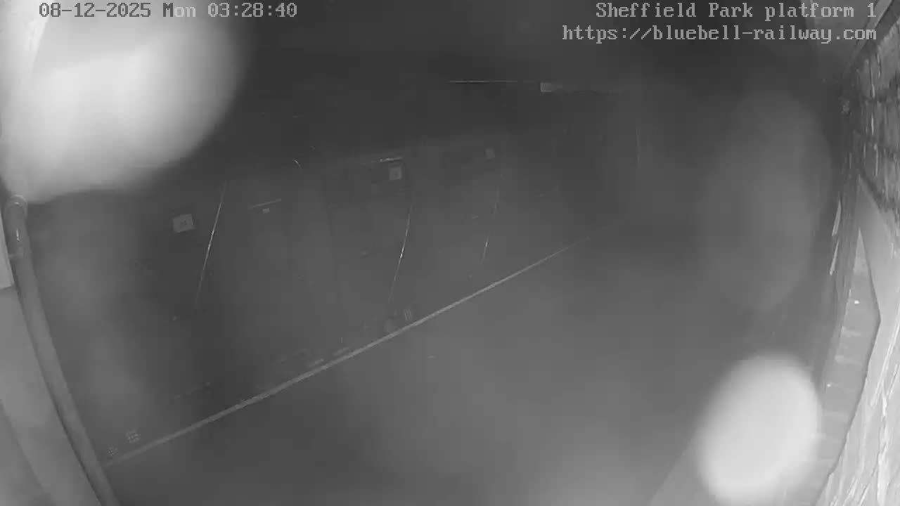 Platform 1 East Sheffield Green, Bluebell Railway, Sheffield Park Station  Live Cam - Uckfield, Wealden, East Sussex, South East, England, United Kingdom