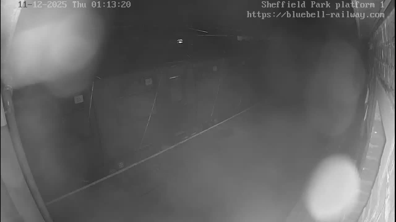 Platform 1 East Sheffield Green, Bluebell Railway, Sheffield Park Station  Live Cam - Uckfield, Wealden, East Sussex, South East, England, United Kingdom