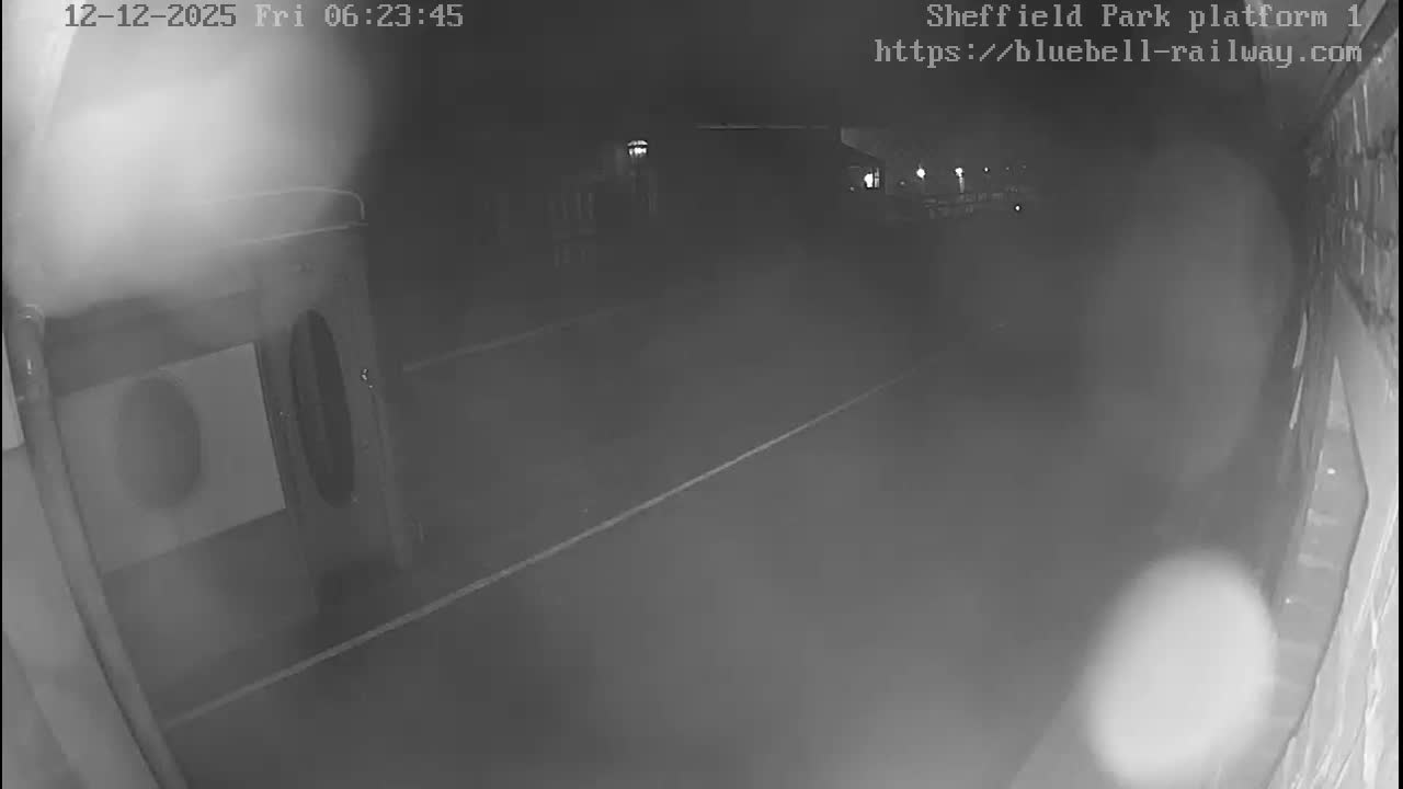 Platform 1 East Sheffield Green, Bluebell Railway, Sheffield Park Station  Live Cam - Uckfield, Wealden, East Sussex, South East, England, United Kingdom