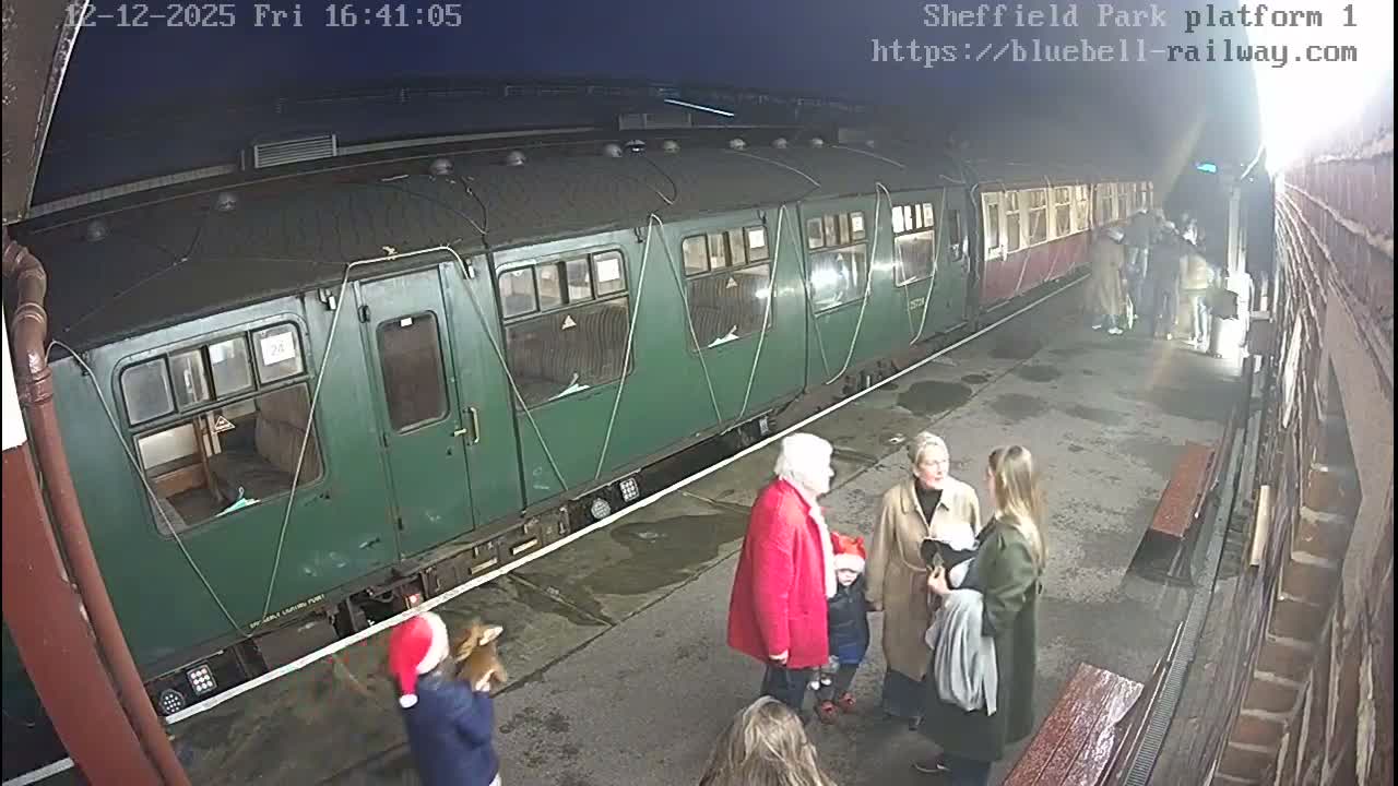 Platform 1 East Sheffield Green, Bluebell Railway, Sheffield Park Station  Live Cam - Uckfield, Wealden, East Sussex, South East, England, United Kingdom