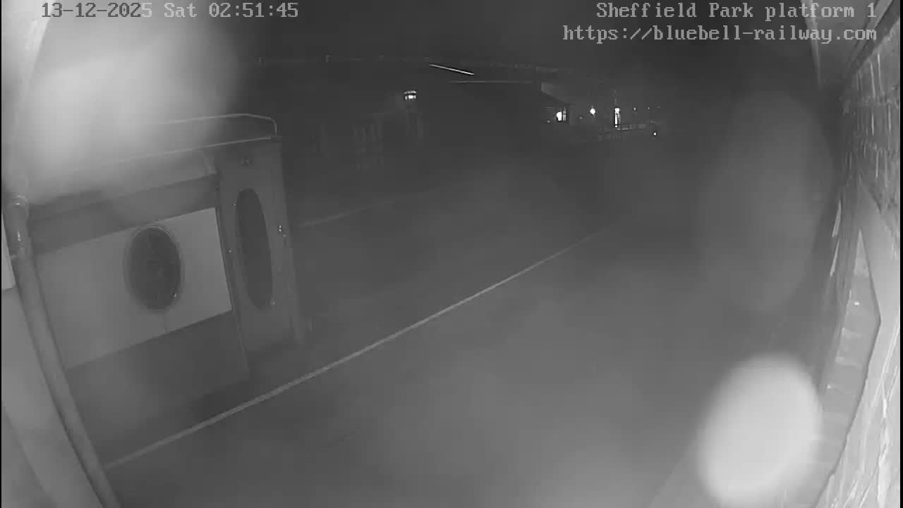 Platform 1 East Sheffield Green, Bluebell Railway, Sheffield Park Station  Live Cam - Uckfield, Wealden, East Sussex, South East, England, United Kingdom