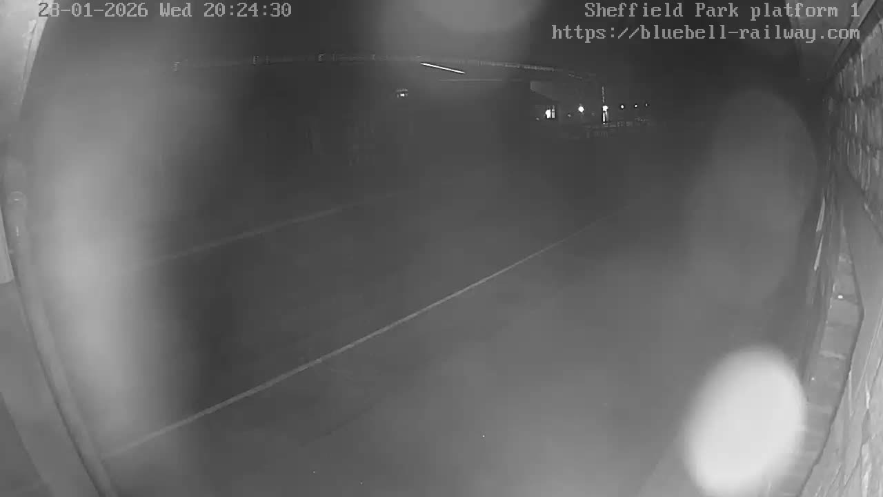 Platform 1 East Sheffield Green, Bluebell Railway, Sheffield Park Station  Live Cam - Uckfield, Wealden, East Sussex, South East, England, United Kingdom