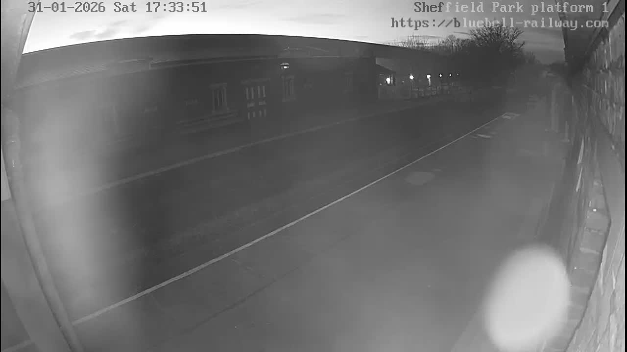 Platform 1 East Sheffield Green, Bluebell Railway, Sheffield Park Station  Live Cam - Uckfield, Wealden, East Sussex, South East, England, United Kingdom