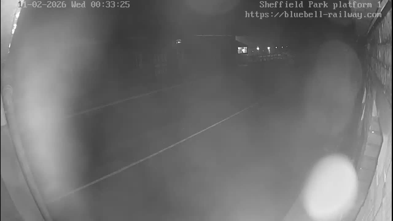 Platform 1 East Sheffield Green, Bluebell Railway, Sheffield Park Station  Live Cam - Uckfield, Wealden, East Sussex, South East, England, United Kingdom
