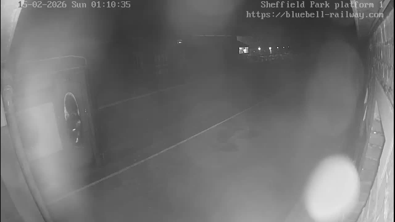 Platform 1 East Sheffield Green, Bluebell Railway, Sheffield Park Station  Live Cam - Uckfield, Wealden, East Sussex, South East, England, United Kingdom