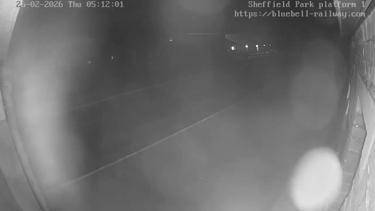 Platform 1 East Sheffield Green, Bluebell Railway, Sheffield Park Station  Live Cam - Uckfield, Wealden, East Sussex, South East, England, United Kingdom