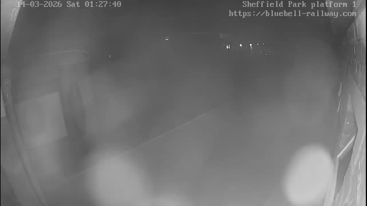 Platform 1 East Sheffield Green, Bluebell Railway, Sheffield Park Station  Live Cam - Uckfield, Wealden, East Sussex, South East, England, United Kingdom