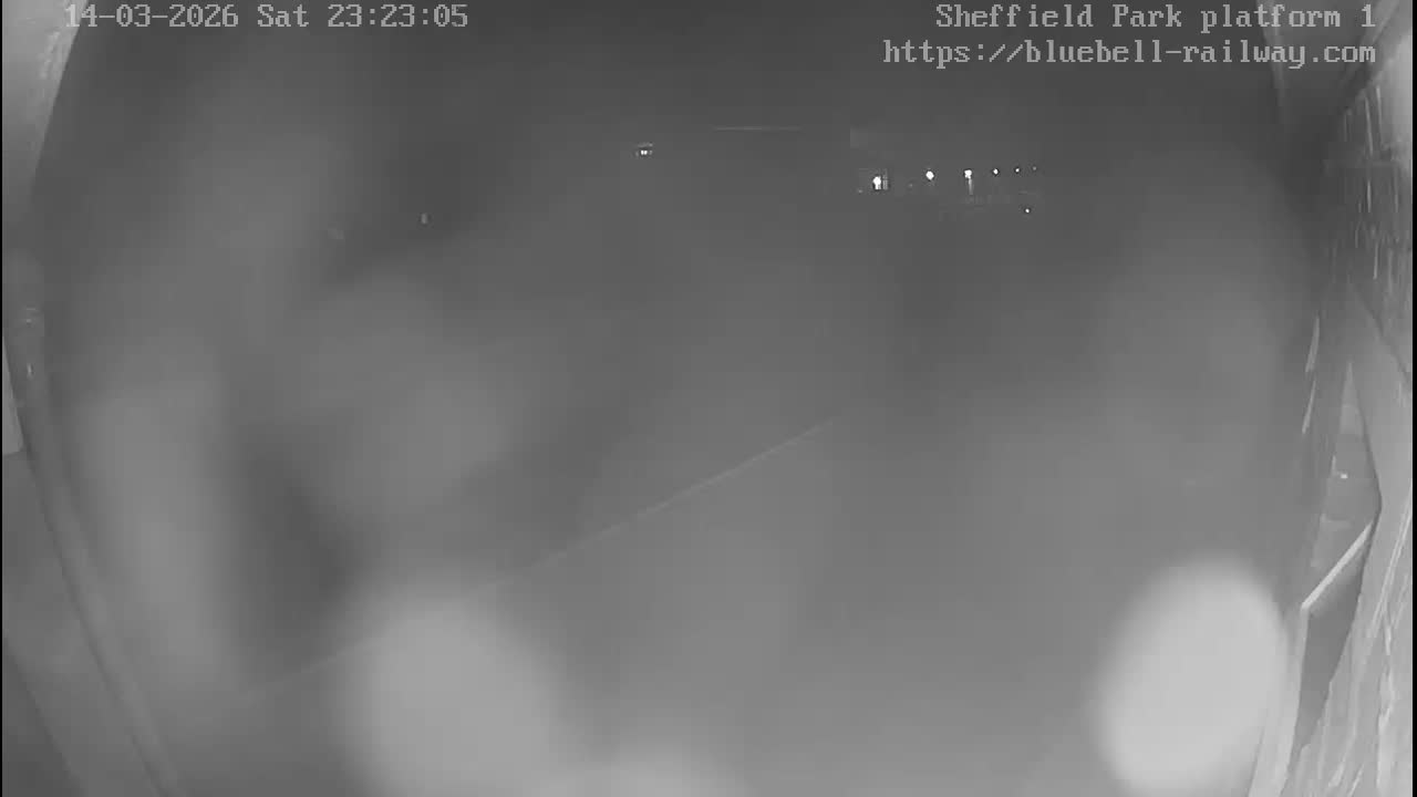 Platform 1 East Sheffield Green, Bluebell Railway, Sheffield Park Station  Live Cam - Uckfield, Wealden, East Sussex, South East, England, United Kingdom