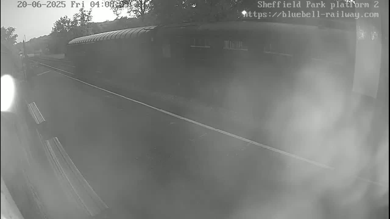 Platform 2 West Sheffield Green, Bluebell Railway, Sheffield Park Station  Live Cam - Uckfield, Wealden, East Sussex, South East, England, United Kingdom