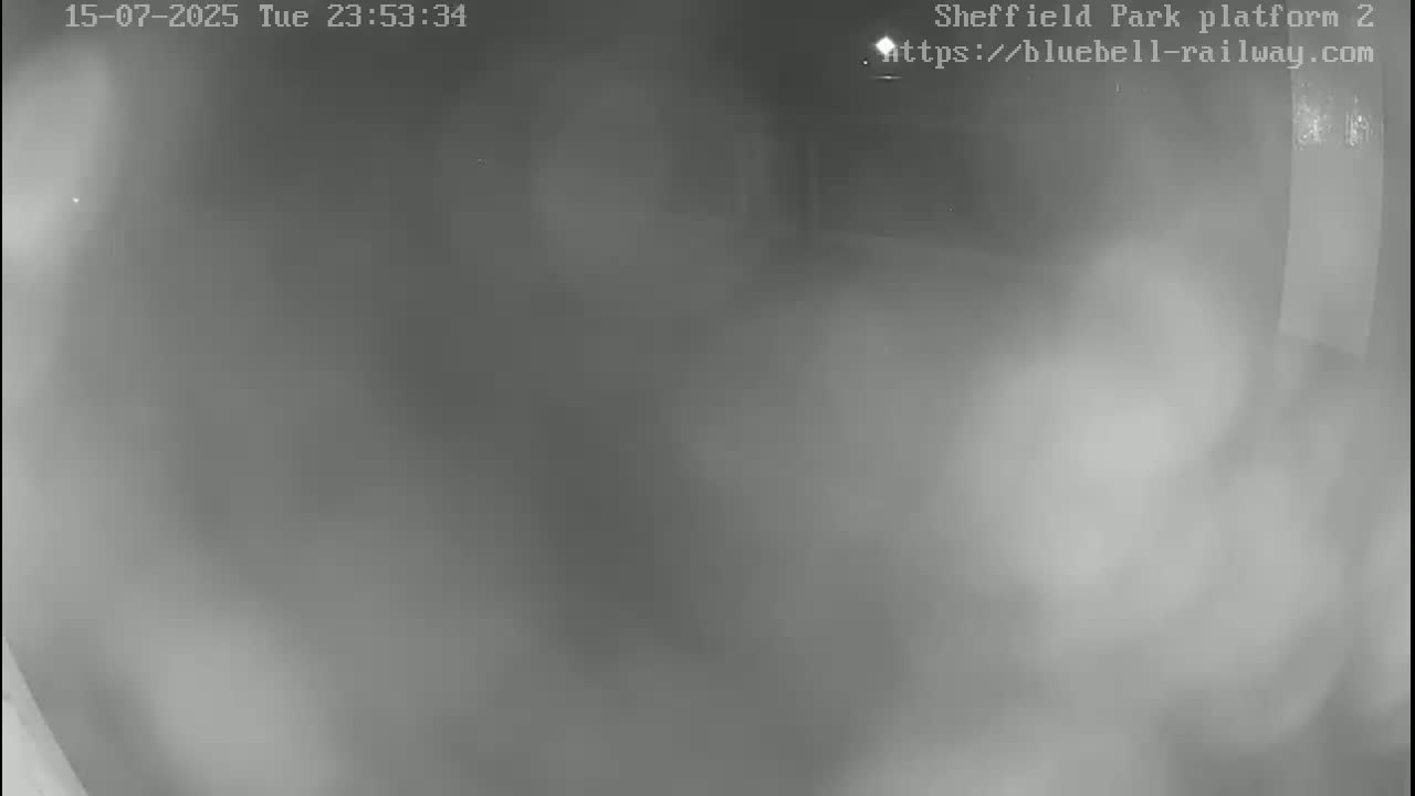 Platform 2 West Sheffield Green, Bluebell Railway, Sheffield Park Station  Live Cam - Uckfield, Wealden, East Sussex, South East, England, United Kingdom