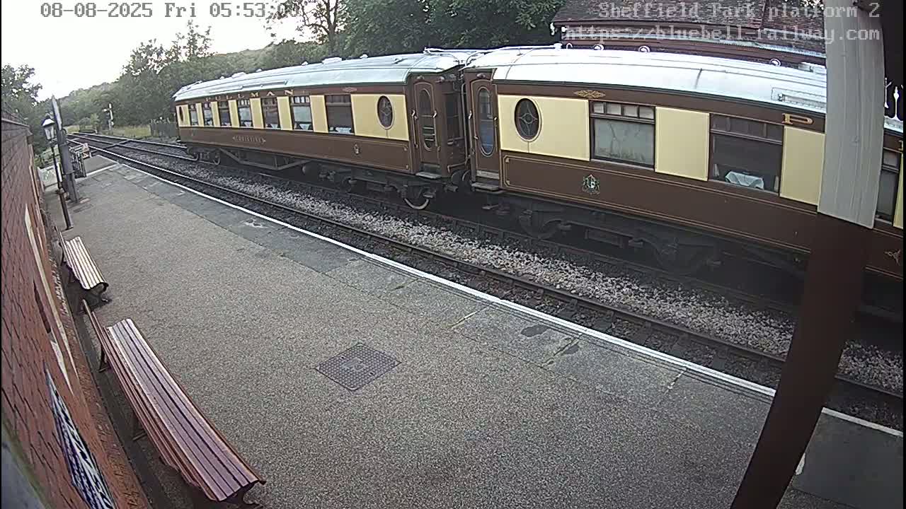 Platform 2 West Sheffield Green, Bluebell Railway, Sheffield Park Station  Live Cam - Uckfield, Wealden, East Sussex, South East, England, United Kingdom