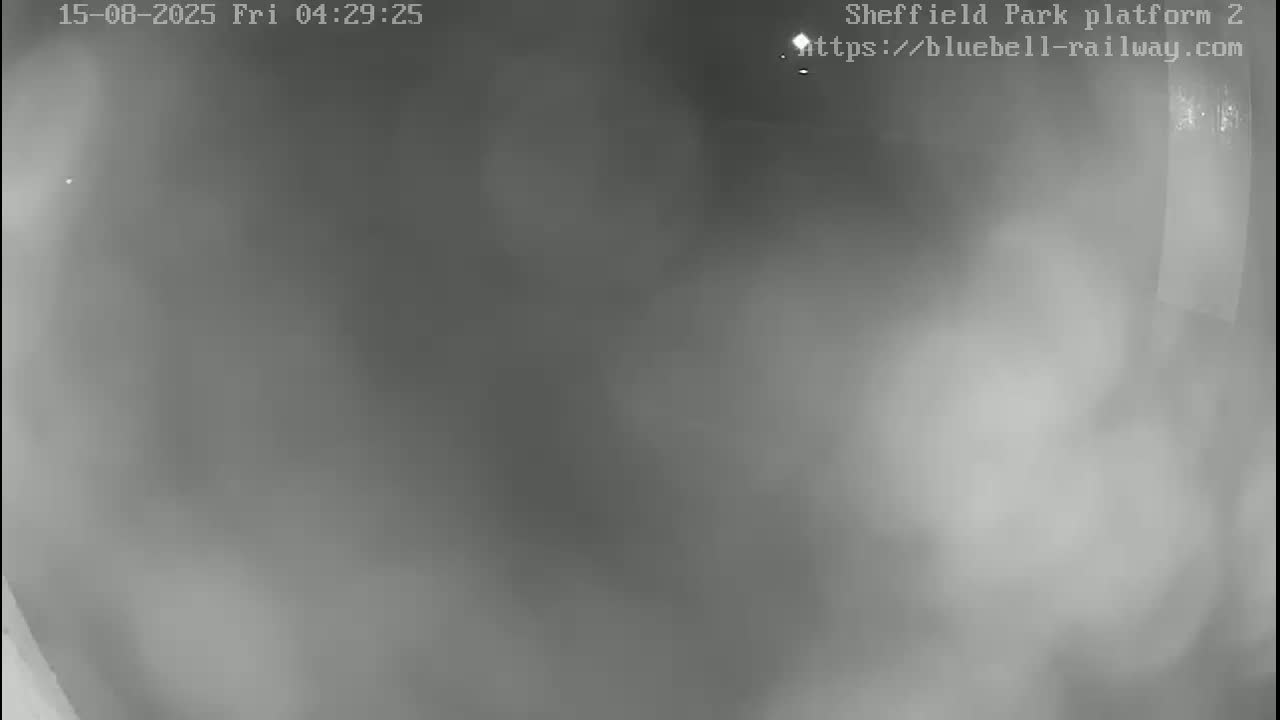 Platform 2 West Sheffield Green, Bluebell Railway, Sheffield Park Station  Live Cam - Uckfield, Wealden, East Sussex, South East, England, United Kingdom