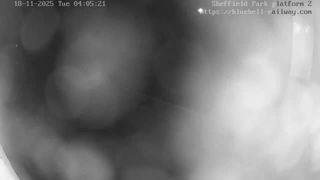 Platform 2 West Sheffield Green, Bluebell Railway, Sheffield Park Station  Live Cam - Uckfield, Wealden, East Sussex, South East, England, United Kingdom