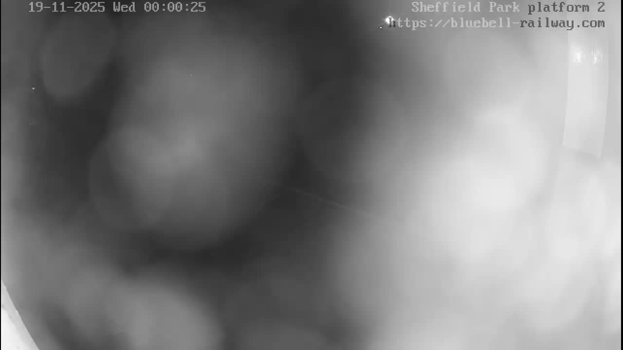 Platform 2 West Sheffield Green, Bluebell Railway, Sheffield Park Station  Live Cam - Uckfield, Wealden, East Sussex, South East, England, United Kingdom