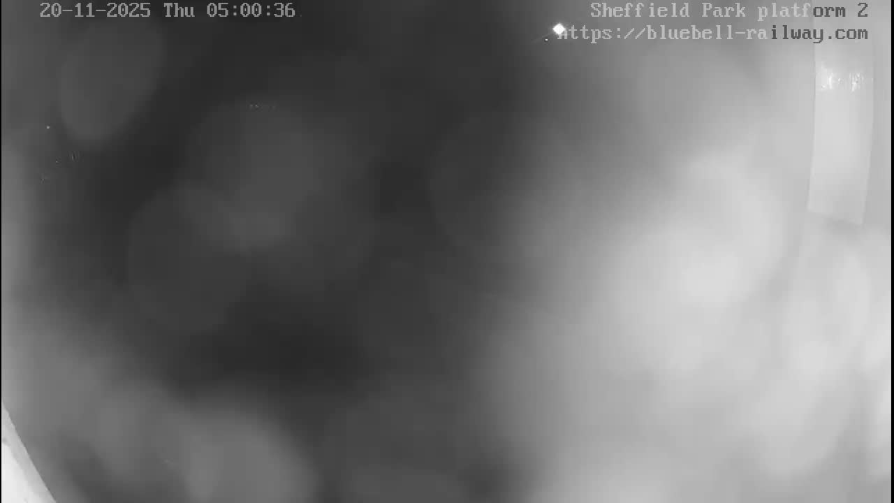 Platform 2 West Sheffield Green, Bluebell Railway, Sheffield Park Station  Live Cam - Uckfield, Wealden, East Sussex, South East, England, United Kingdom