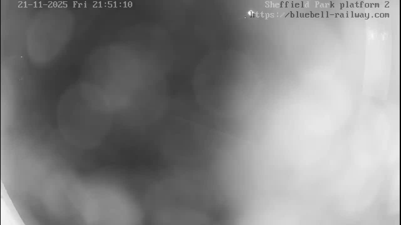 Platform 2 West Sheffield Green, Bluebell Railway, Sheffield Park Station  Live Cam - Uckfield, Wealden, East Sussex, South East, England, United Kingdom