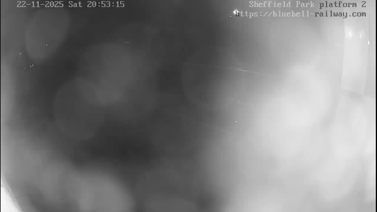 Platform 2 West Sheffield Green, Bluebell Railway, Sheffield Park Station  Live Cam - Uckfield, Wealden, East Sussex, South East, England, United Kingdom