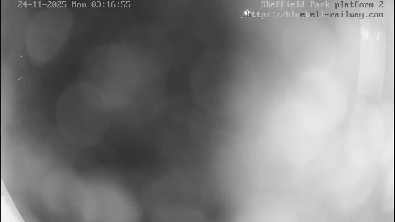 Platform 2 West Sheffield Green, Bluebell Railway, Sheffield Park Station  Live Cam - Uckfield, Wealden, East Sussex, South East, England, United Kingdom