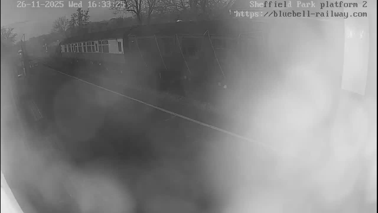 Platform 2 West Sheffield Green, Bluebell Railway, Sheffield Park Station  Live Cam - Uckfield, Wealden, East Sussex, South East, England, United Kingdom