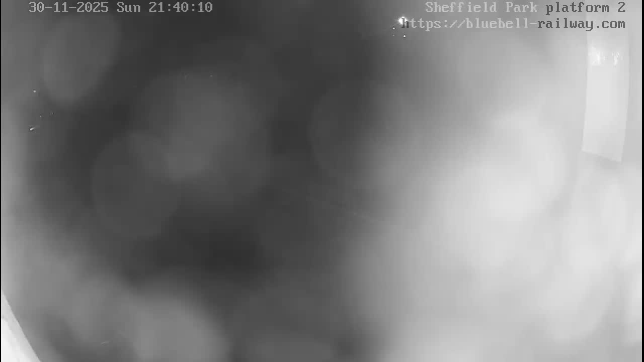 Platform 2 West Sheffield Green, Bluebell Railway, Sheffield Park Station  Live Cam - Uckfield, Wealden, East Sussex, South East, England, United Kingdom