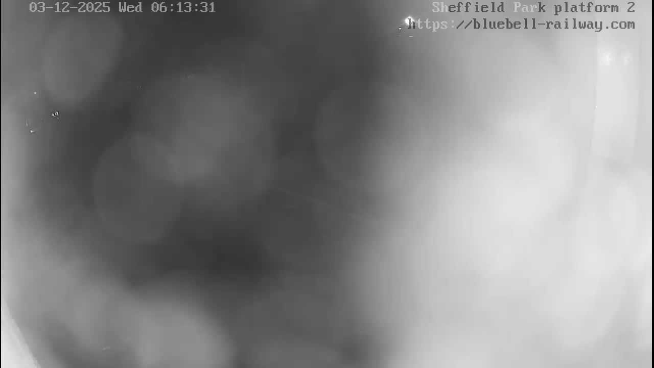 Platform 2 West Sheffield Green, Bluebell Railway, Sheffield Park Station  Live Cam - Uckfield, Wealden, East Sussex, South East, England, United Kingdom