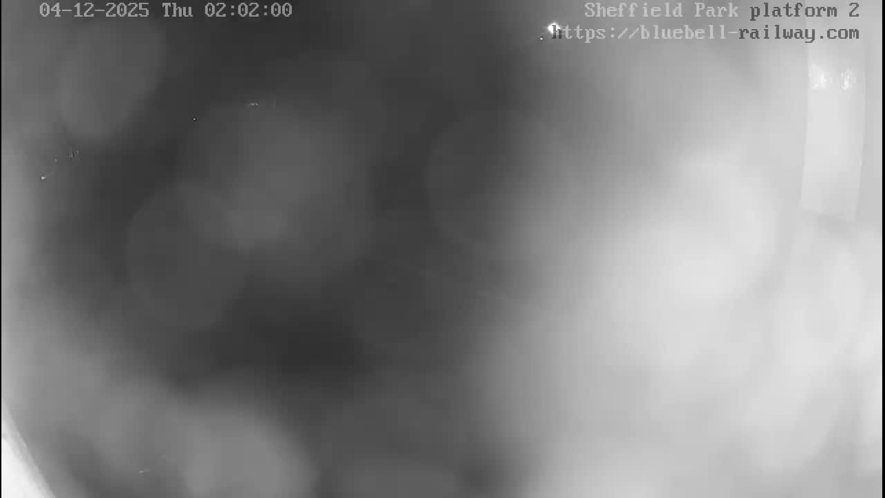 Platform 2 West Sheffield Green, Bluebell Railway, Sheffield Park Station  Live Cam - Uckfield, Wealden, East Sussex, South East, England, United Kingdom