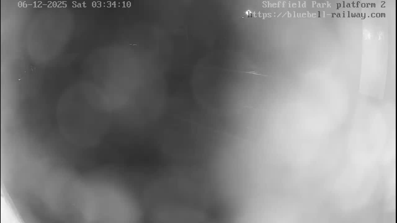 Platform 2 West Sheffield Green, Bluebell Railway, Sheffield Park Station  Live Cam - Uckfield, Wealden, East Sussex, South East, England, United Kingdom