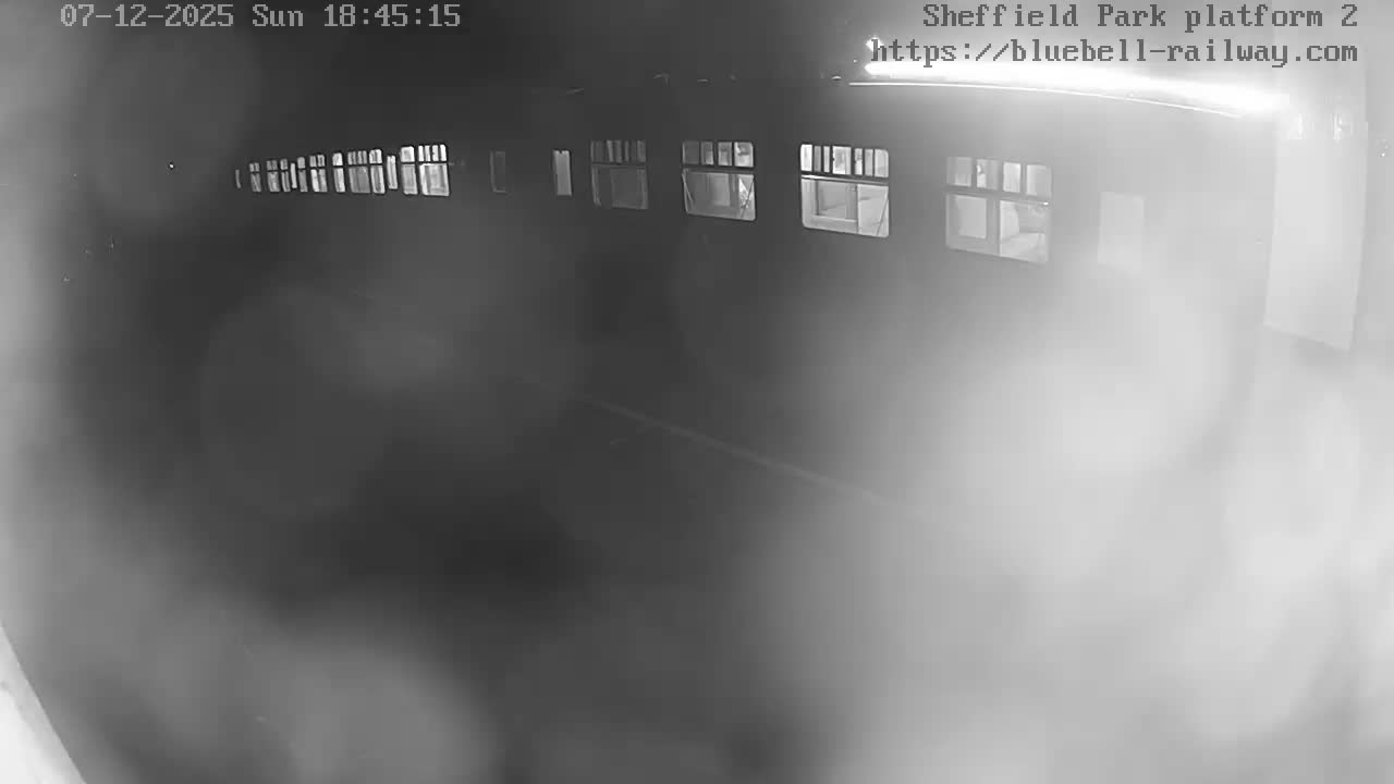 Platform 2 West Sheffield Green, Bluebell Railway, Sheffield Park Station  Live Cam - Uckfield, Wealden, East Sussex, South East, England, United Kingdom