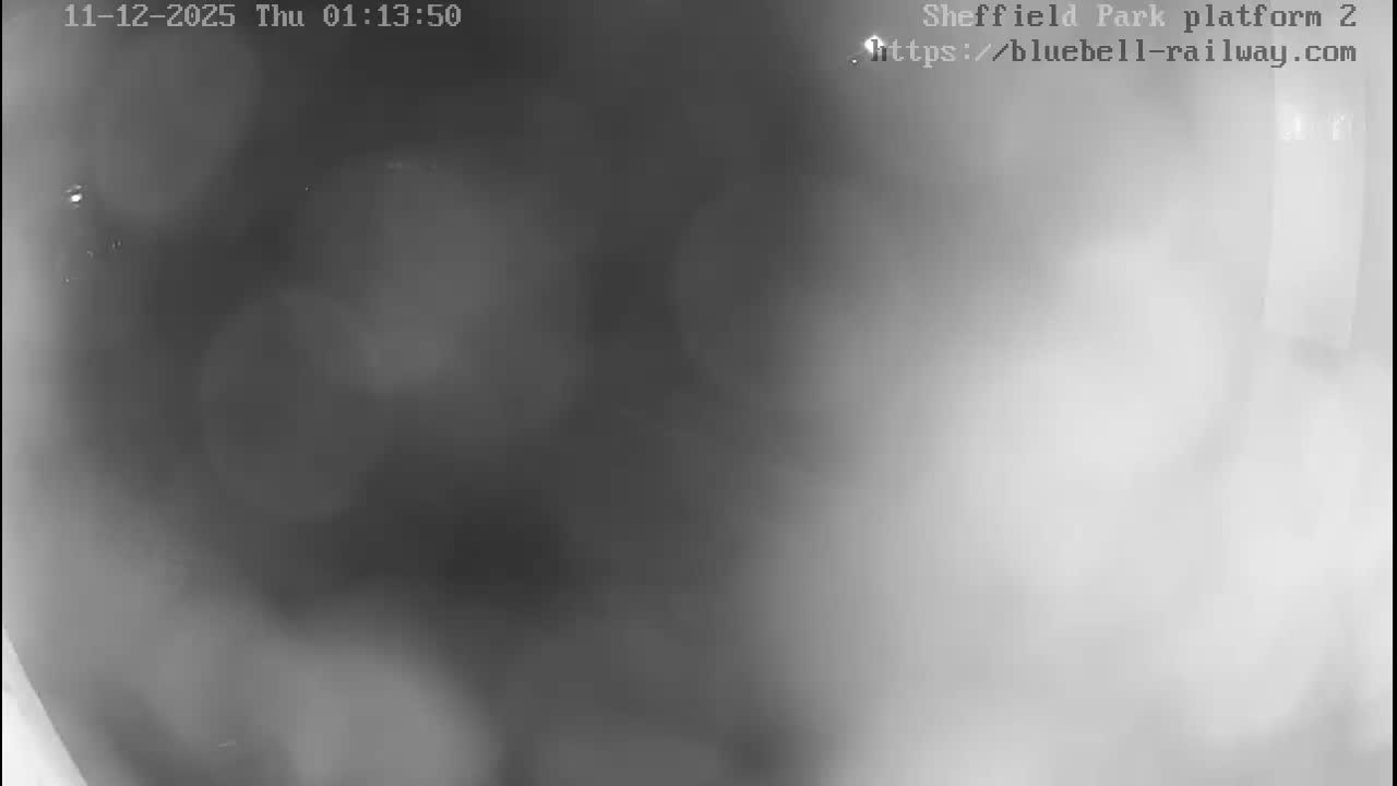 Platform 2 West Sheffield Green, Bluebell Railway, Sheffield Park Station  Live Cam - Uckfield, Wealden, East Sussex, South East, England, United Kingdom