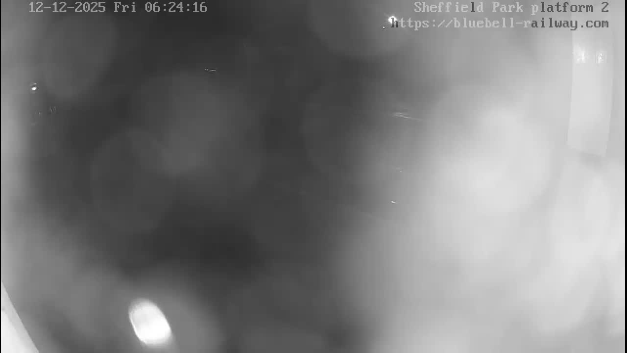 Platform 2 West Sheffield Green, Bluebell Railway, Sheffield Park Station  Live Cam - Uckfield, Wealden, East Sussex, South East, England, United Kingdom