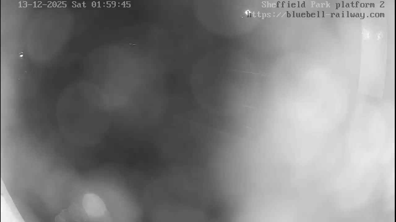 Platform 2 West Sheffield Green, Bluebell Railway, Sheffield Park Station  Live Cam - Uckfield, Wealden, East Sussex, South East, England, United Kingdom