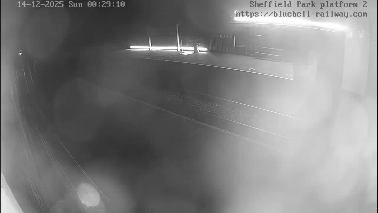 Platform 2 West Sheffield Green, Bluebell Railway, Sheffield Park Station  Live Cam - Uckfield, Wealden, East Sussex, South East, England, United Kingdom