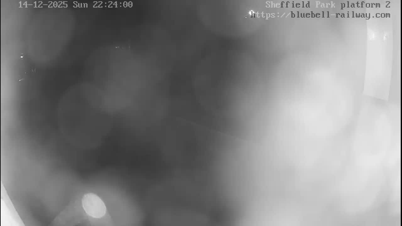 Platform 2 West Sheffield Green, Bluebell Railway, Sheffield Park Station  Live Cam - Uckfield, Wealden, East Sussex, South East, England, United Kingdom