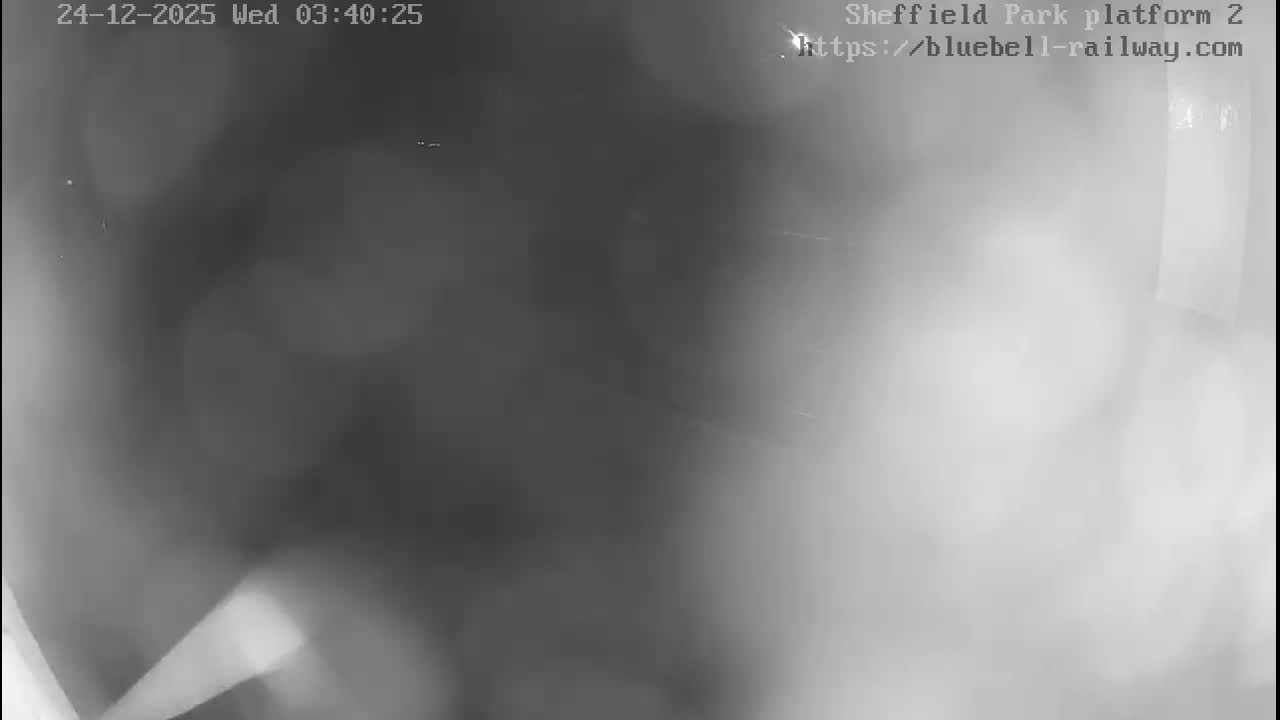 Platform 2 West Sheffield Green, Bluebell Railway, Sheffield Park Station  Live Cam - Uckfield, Wealden, East Sussex, South East, England, United Kingdom
