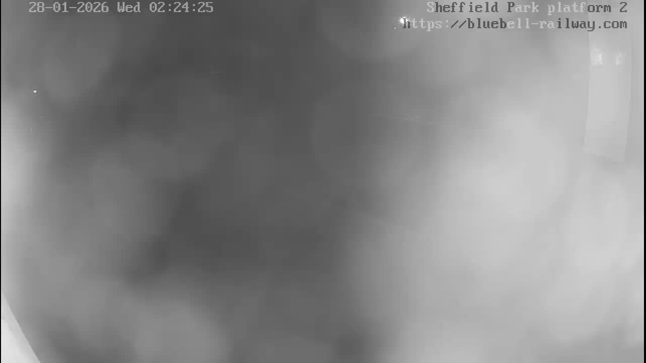 Platform 2 West Sheffield Green, Bluebell Railway, Sheffield Park Station  Live Cam - Uckfield, Wealden, East Sussex, South East, England, United Kingdom