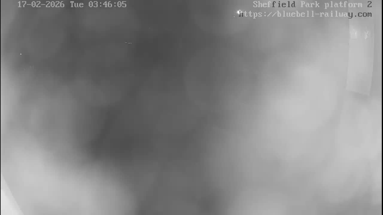 Platform 2 West Sheffield Green, Bluebell Railway, Sheffield Park Station  Live Cam - Uckfield, Wealden, East Sussex, South East, England, United Kingdom