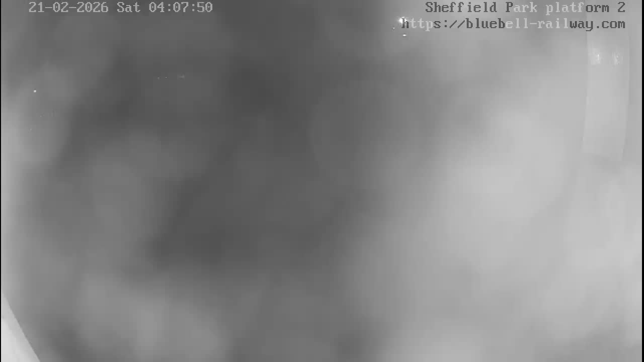 Platform 2 West Sheffield Green, Bluebell Railway, Sheffield Park Station  Live Cam - Uckfield, Wealden, East Sussex, South East, England, United Kingdom