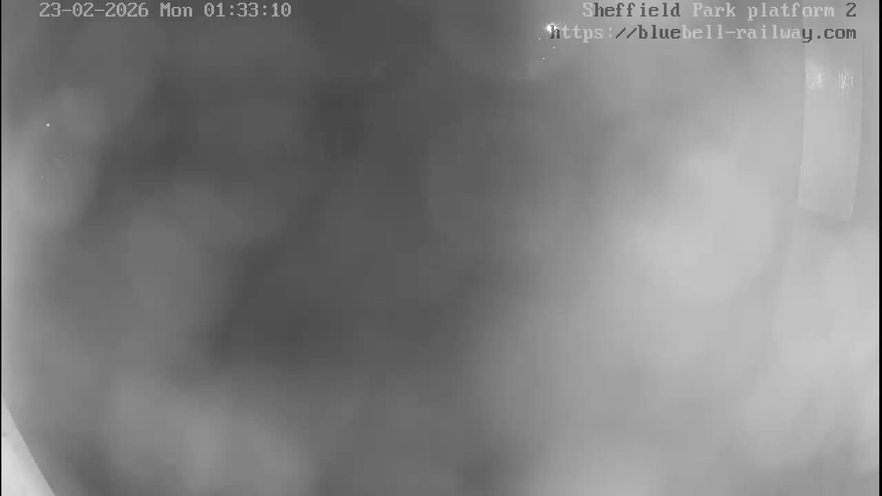 Platform 2 West Sheffield Green, Bluebell Railway, Sheffield Park Station  Live Cam - Uckfield, Wealden, East Sussex, South East, England, United Kingdom