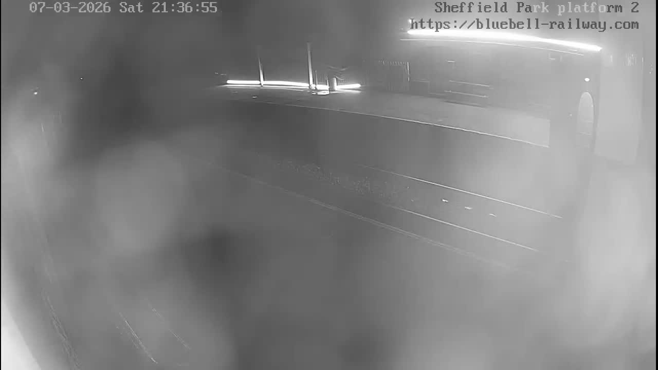 Platform 2 West Sheffield Green, Bluebell Railway, Sheffield Park Station  Live Cam - Uckfield, Wealden, East Sussex, South East, England, United Kingdom