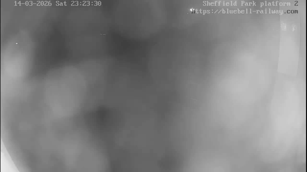Platform 2 West Sheffield Green, Bluebell Railway, Sheffield Park Station  Live Cam - Uckfield, Wealden, East Sussex, South East, England, United Kingdom