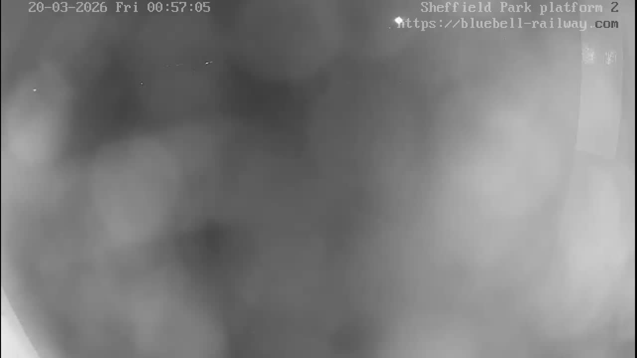 Platform 2 West Sheffield Green, Bluebell Railway, Sheffield Park Station  Live Cam - Uckfield, Wealden, East Sussex, South East, England, United Kingdom