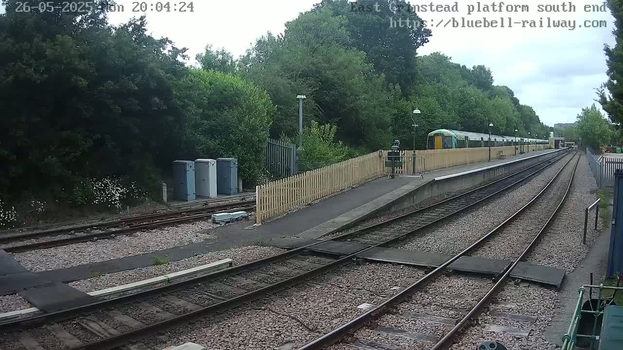 East Grinstead Station Bluebell Railway Platforms South End Live Cam - Mid Sussex, East Sussex, South East, England, United Kingdom