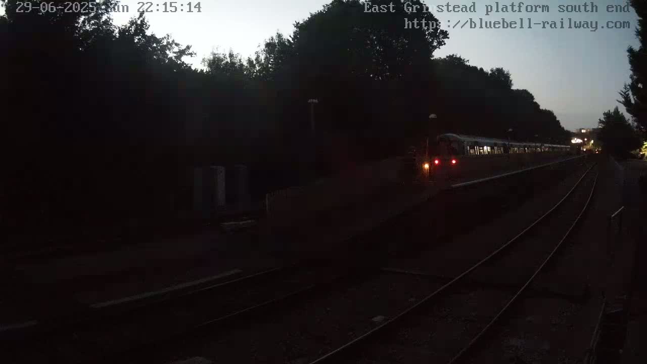 East Grinstead Station Bluebell Railway Platforms South End Live Cam - Mid Sussex, East Sussex, South East, England, United Kingdom