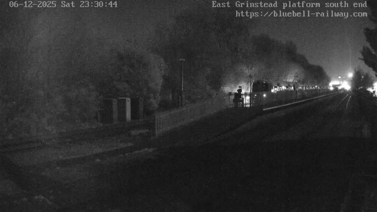East Grinstead Station Bluebell Railway Platforms South End Live Cam - Mid Sussex, East Sussex, South East, England, United Kingdom