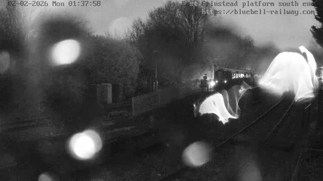 East Grinstead Station Bluebell Railway Platforms South End Live Cam - Mid Sussex, East Sussex, South East, England, United Kingdom