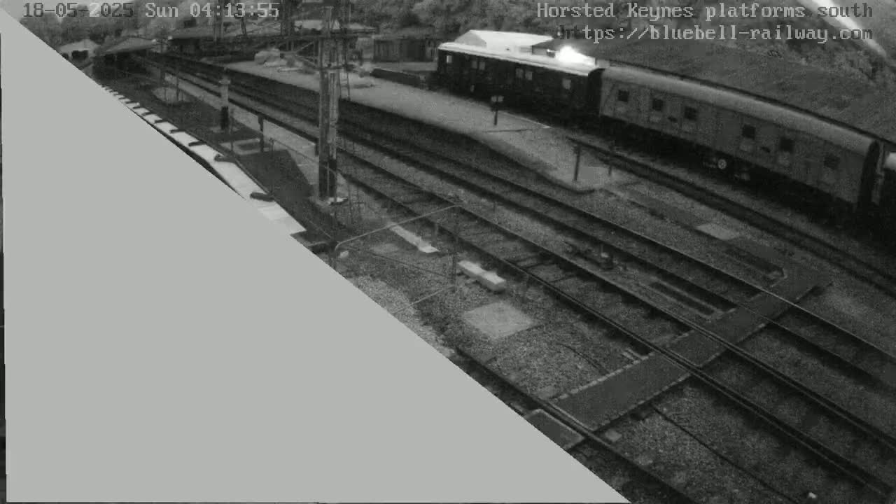 Horsted Keynes Station , Bluebell Railway (Platforms South) Live Cam - Mid Sussex, West Sussex, South East, England, United Kingdom