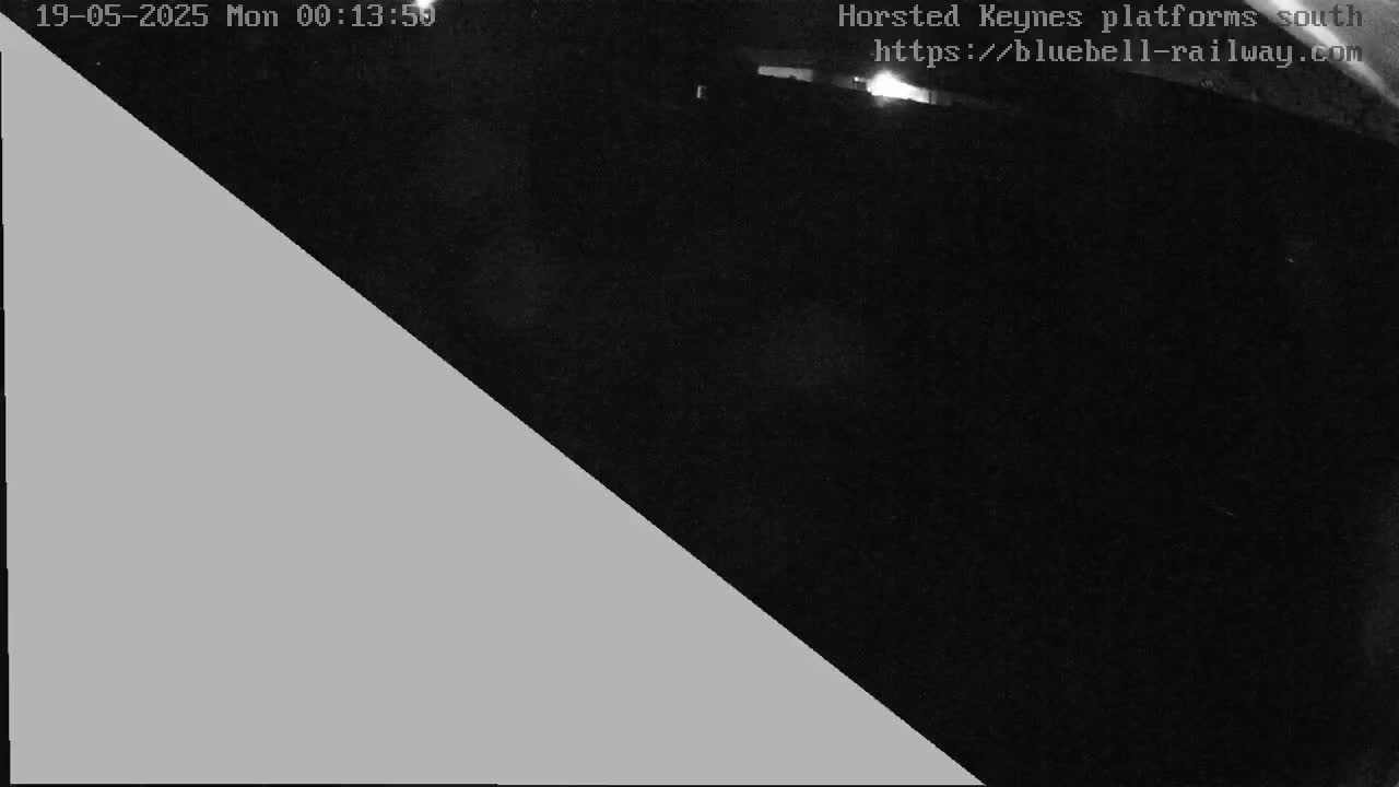 Horsted Keynes Station , Bluebell Railway (Platforms South) Live Cam - Mid Sussex, West Sussex, South East, England, United Kingdom